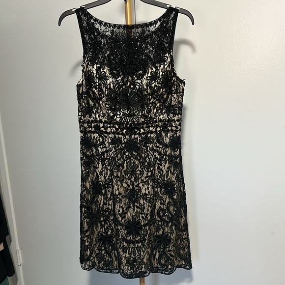 Cinderella Divine Black Beaded Party Dress Size Medium. - Picture 2 of 8